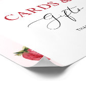 Berry zoete kaarten en geschenken poster (Hoek)