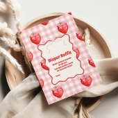Berry Zoete Roze Diapper Raffle Informatiekaartje
