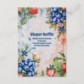 Berry Zoete Wilde Bessen & Bloemen Luier Raffle Informatiekaartje (Voorkant)