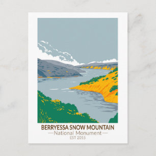 Berryessa Snow Mountain  Nationaal Monument Briefkaart
