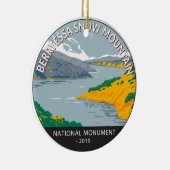 Berryessa Snow Mountain  Nationaal Monument Keramisch Ornament (Rechts)