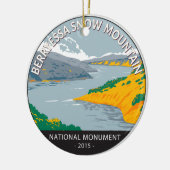 Berryessa Snow Mountain  Nationaal Monument Keramisch Ornament (Links)