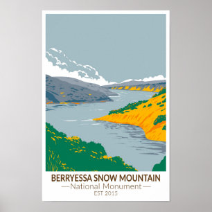 Berryessa Snow Mountain Nationaal Monument Poster