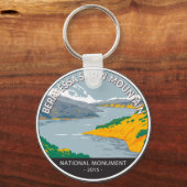 Berryessa Snow Mountain Nationaal Monument Sleutelhanger (Voorkant)