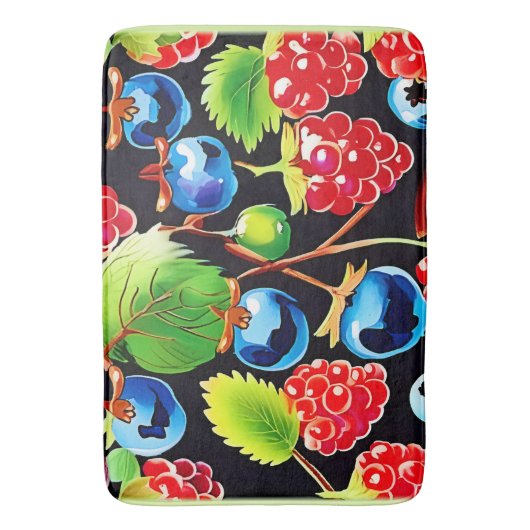 Berryful Delight Art Badmat (Voorkant Verticaal)