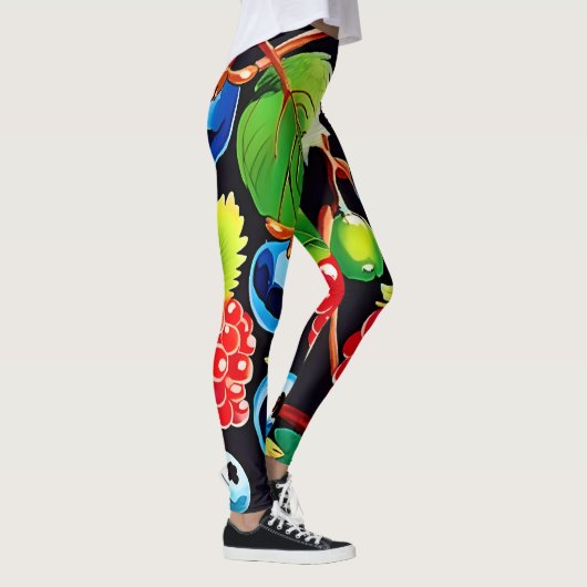 Berryful Delight Art Leggings (Rechts)