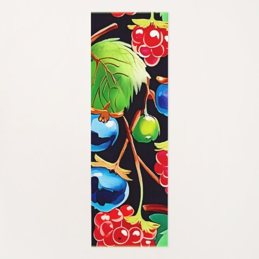 Berryful Delight Art Yogamat (Voorkant)