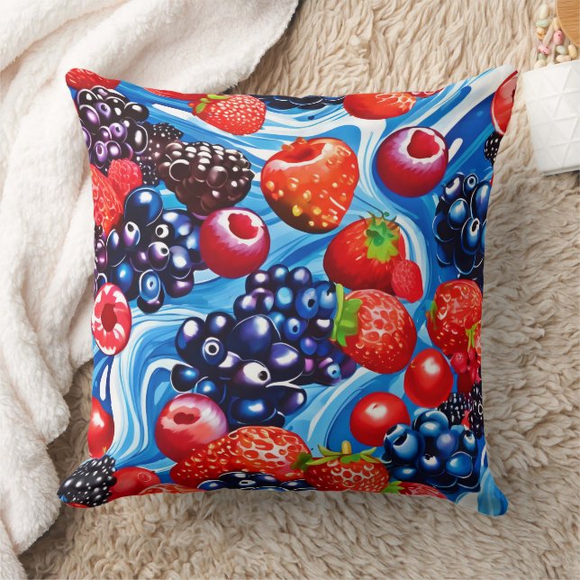 Berrylicious Blue Dream Kussen (Deken)