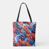 Berrylicious Blue Dream Tote Bag (Achterkant)