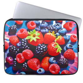 Berrylicious burst laptop sleeve