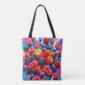 Berrylicious burst tote bag (Achterkant)