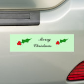 Berrys, Berrys, Merry, Kerstmis Bumpersticker (Op auto)