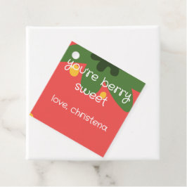 Berry's Eerste Verjaardag Bedankjes Labels