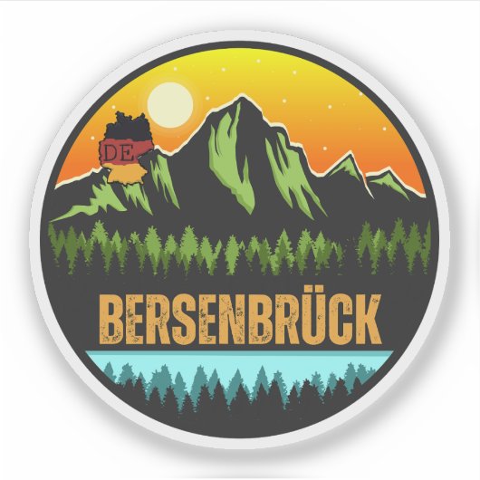 Bersenbrück, Duitsland Sticker (Voorkant)