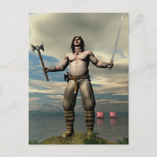 Berserker Briefkaart (Voorkant)