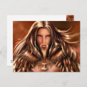 Berserker Briefkaart 2 van Nellis Eketorp (Voorkant / Achterkant)