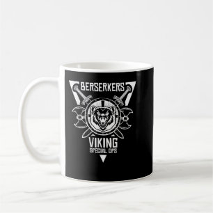 Berserker Shirt Viking Speciale Operaties Beer Koffiemok