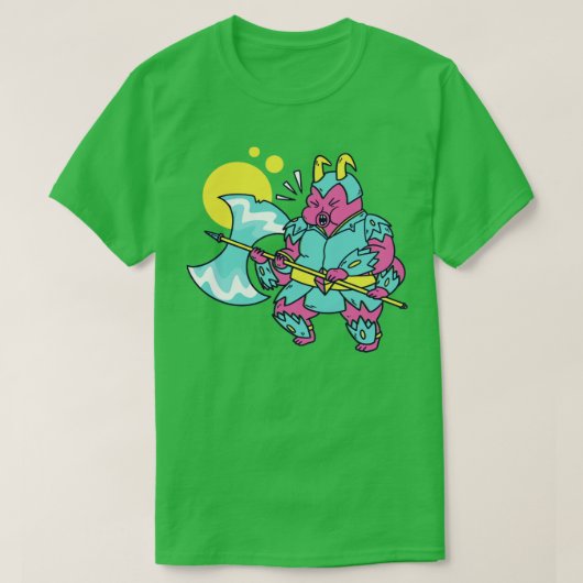 Berserker tardigrade t-shirt (Design voorkant)