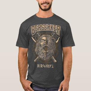 Berserker Viking Norse Pagan Beer Warrior T-shirt