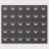 Berserker Viking runt Norse Paganism Cadeaupapier (Vlak)