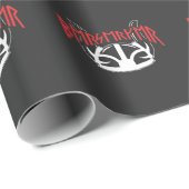 Berserker Viking runt Norse Paganism Cadeaupapier (Rol Hoek)