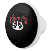 Berserker Viking runt Norse Paganism Keramische Knop (Rechts)