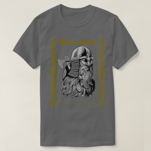 Berserker Viking T-shirt (Design voorkant)