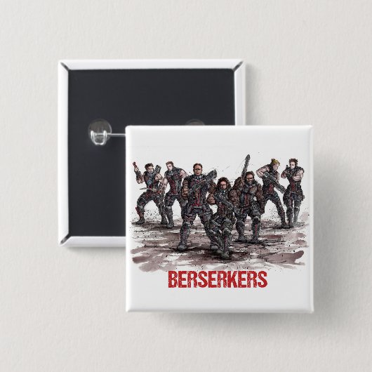 Berserkers Button (Voorkant /achterkant)