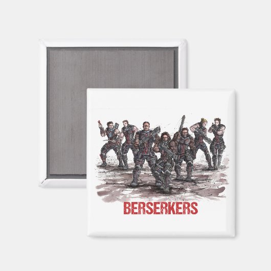 Berserkers Magnet (Voorkant / Achterkant)