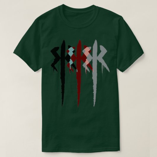 Berserkers Rage-overlapping T-shirt (Design voorkant)