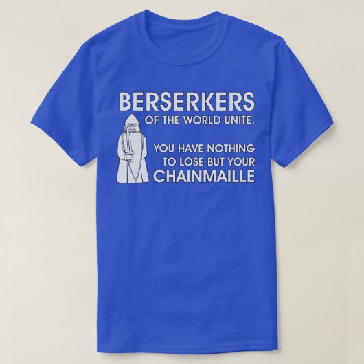 Berserkers verenigen t-shirt (Design voorkant)