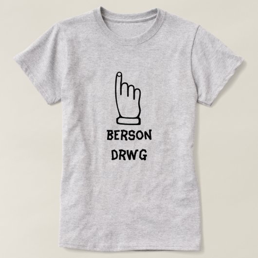 berson drwg - Bad Person T-shirt (Design voorkant)