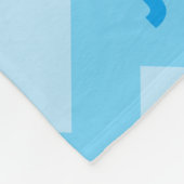 Bert Angry Face | Jouw namen toevoegen Fleece Deken (Hoek)