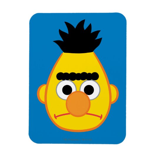 Bert Angry Face Magneet (Verticaal)
