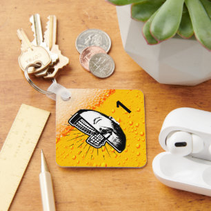 Bert Basket Disk Golf Bag Label Sleutelhanger