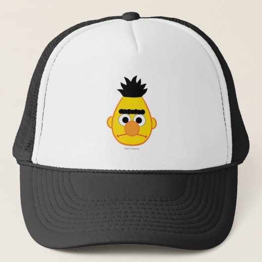 Bert Boze Gezicht Trucker Pet (Voorkant)