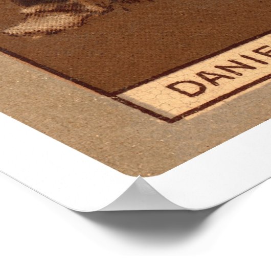 Bert Daniels Yankees Baseball 1912 Poster (Hoek)