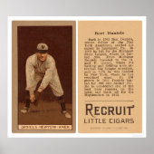 Bert Daniels Yankees Baseball 1912 Poster (Voorkant)