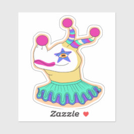 Bert de Clown Dragon Sticker