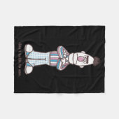 Bert Dont Talk To Me  Fleece Deken (Voorkant (Horizontaal))