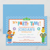 Bert en Ernie Birthday Kaart (Voorkant / Achterkant)