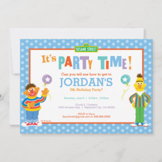 Bert en Ernie Birthday Kaart