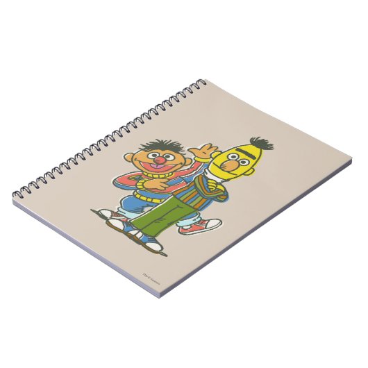 Bert en Ernie Classic Style Notitieboek (Linkerzijde)