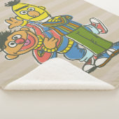 Bert en Ernie Classic Style Sherpa Deken (3/4)