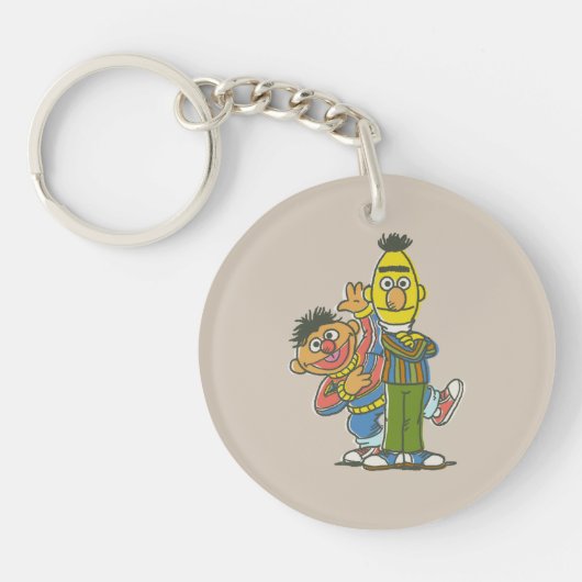 Bert en Ernie Classic Style Sleutelhanger (Voorkant)
