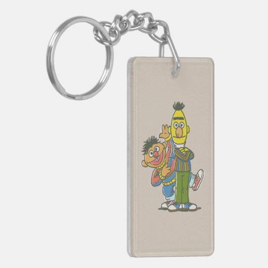 Bert en Ernie Classic Style Sleutelhanger (Voorkant Links)