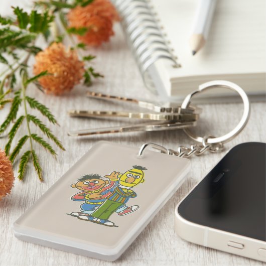 Bert en Ernie Classic Style Sleutelhanger (Voorkant Rechts)