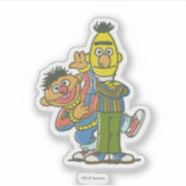 Bert en Ernie Classic Style Sticker (Voorkant)