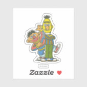 Bert en Ernie Classic Style Sticker (Vel)