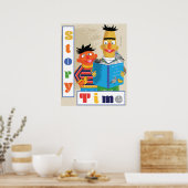 Bert en Ernie Classroom Reading Poster (Keuken)